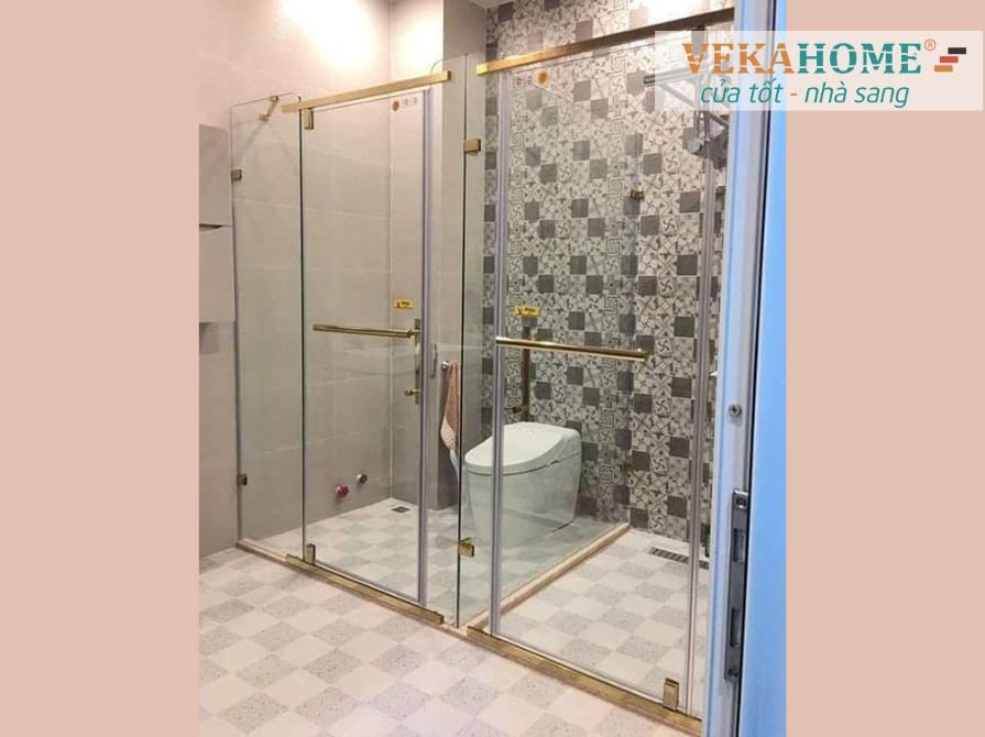 Hình ảnh vách kính nhà tắm