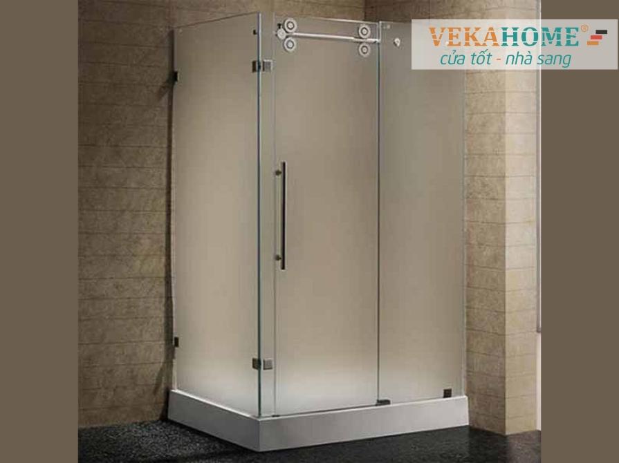 Hình ảnh kính mờ phòng tắm