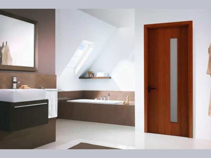 Hình ảnh cửa gỗ nhựa composite nhà vệ sinh