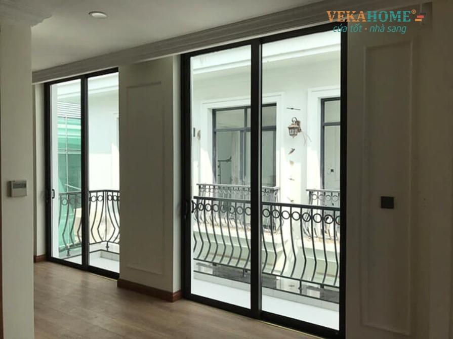Hình ảnh sản phẩm cửa đi 2 cánh mở trượt
