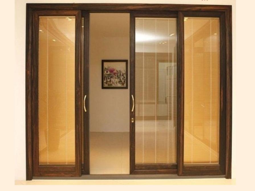 Hình ảnh cửa đi 4 cánh mở trượt