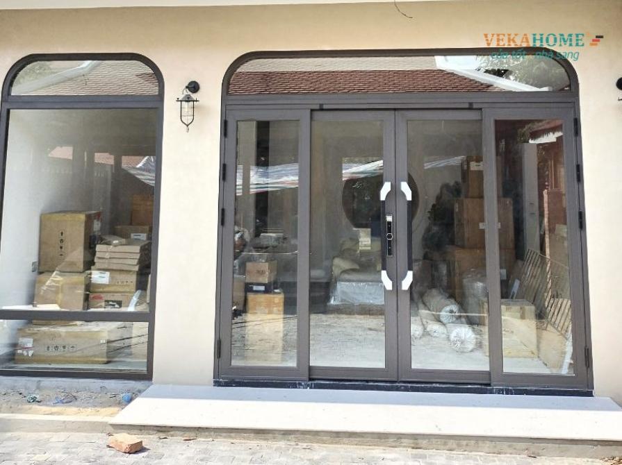 Gợi ý mẫu cửa nhôm xingfa 55 đẹp