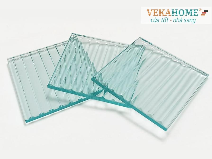 Hình ảnh kính gợn sóng