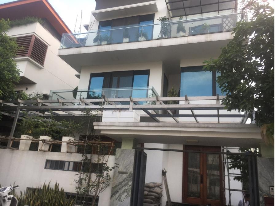 Công trình nhà ở sử dụng lan can ban công chân trụ