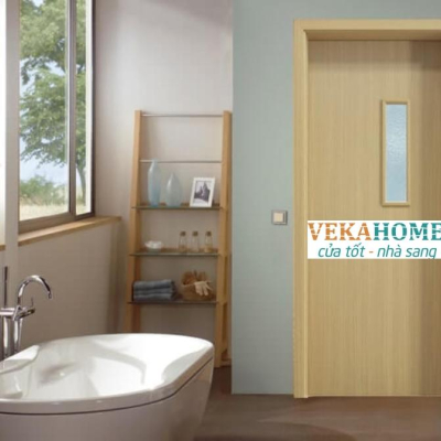 Cửa gỗ nhựa composite nhà vệ sinh